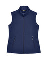 CORE365 Women's Cruise Two-Layer Fleece Bonded Soft Shell Vest