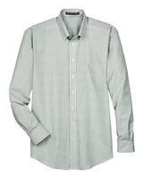 Devon & Jones Men's Crown Collection Banker Stripe Woven Dress Shirt