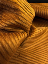 Cotton Corduroy Brown Ribbed