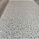 Beaded Sequined Lace Fabric
