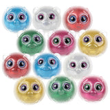 Sparkle Eye Puffer Animals (12 Pc Display)