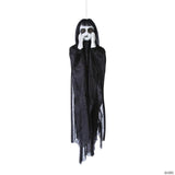 11 3/4" x 43 1/4" Hanging Spooky Undead Girl Halloween Decoration
