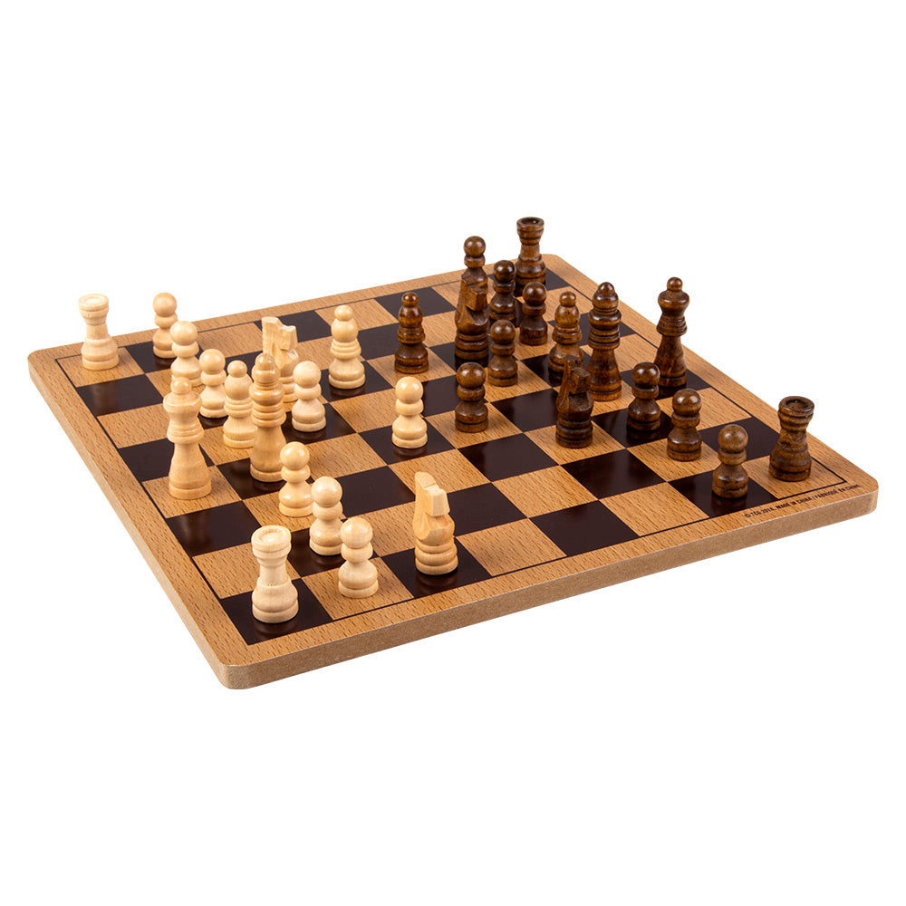 Wooden Chess Set 10" (1 Box)