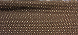 Mercedes Brown Chenille Upholstery Fabric - Damask Pattern, Brown, 56" Width (1 Yard)