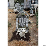 11" Digger The Skeleton Dog Decoration