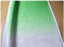 Gradient imitated silk mateiral 30d chiffon fabric for dress 2 tone fabric for dancing clothing wedding fabric meter