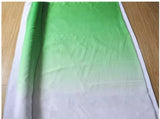 Gradient imitated silk mateiral 30d chiffon fabric for dress 2 tone fabric for dancing clothing wedding fabric meter