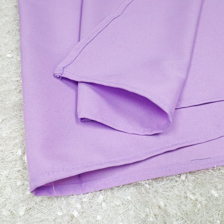 Square Polyester Table Overlay Topper 72x72 Lavender