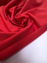 Red Polyamide Woven Fabric