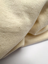 Cotton French Terry Melange Beige