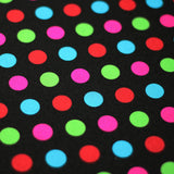 E-Z Dots Nylon Spandex Fabric - Large Polka Dots Print, 58/60" Width (1 Yard)