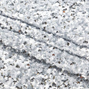Duchess Stretch Velvet Sequin Polyester Spandex Fabric - Embroidered Sequins, 46/47" Width, 2-Way Stretch (1 Yard)