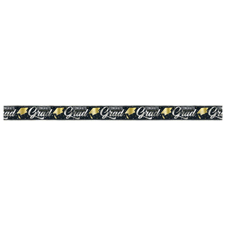Gold Foil Fringe Congrats Grad Banner