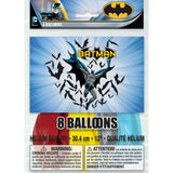 Batman Latex Balloons 8 Pack