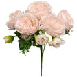 Silk Flowers Deluxe Peony Bush Blush