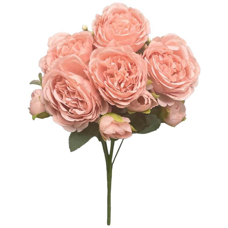 Silk Flowers Deluxe Peony Bush Mauve