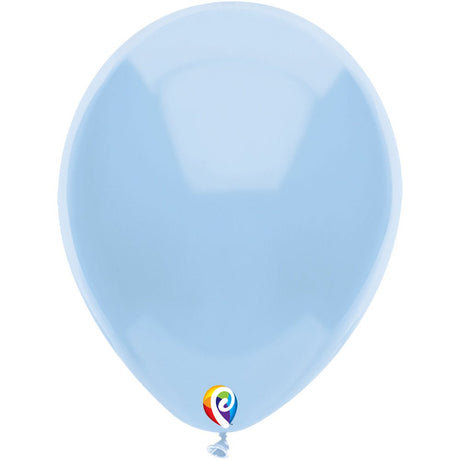 Latex Balloons Baby Blue 12 Inch