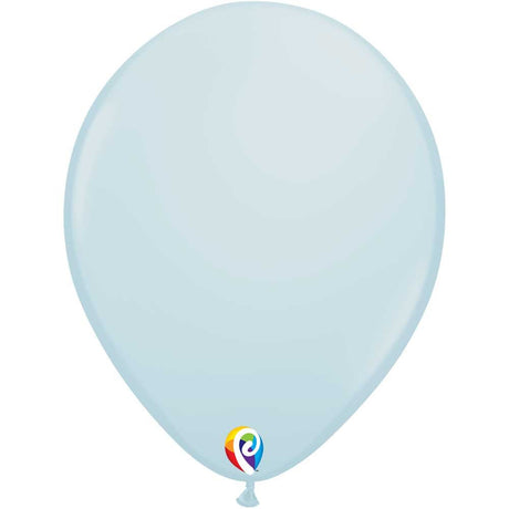 Latex Balloons 12 Inch Chalk Pastel Blue