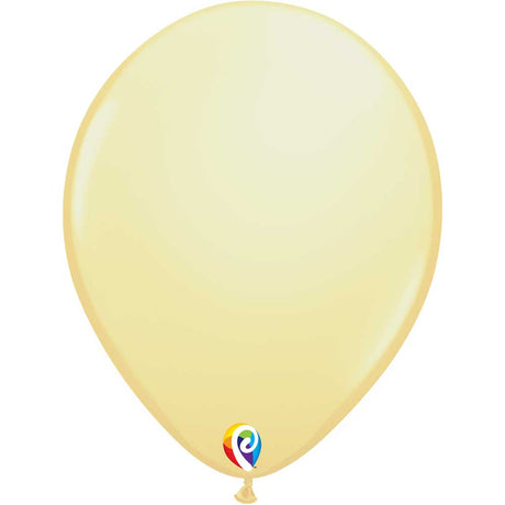 Latex Balloons 12 Inch Funsational Chalk Pastel Yellow