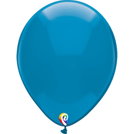 Latex Balloons Crystal Blue