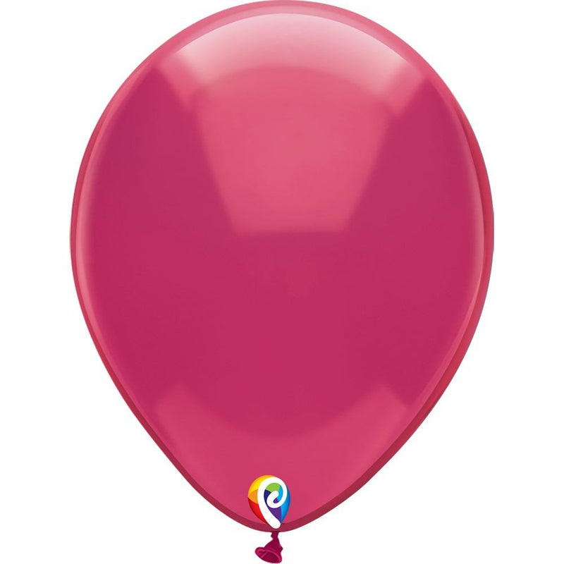 Latex Balloons 12 Inch Funsational Crystal Fuchsia