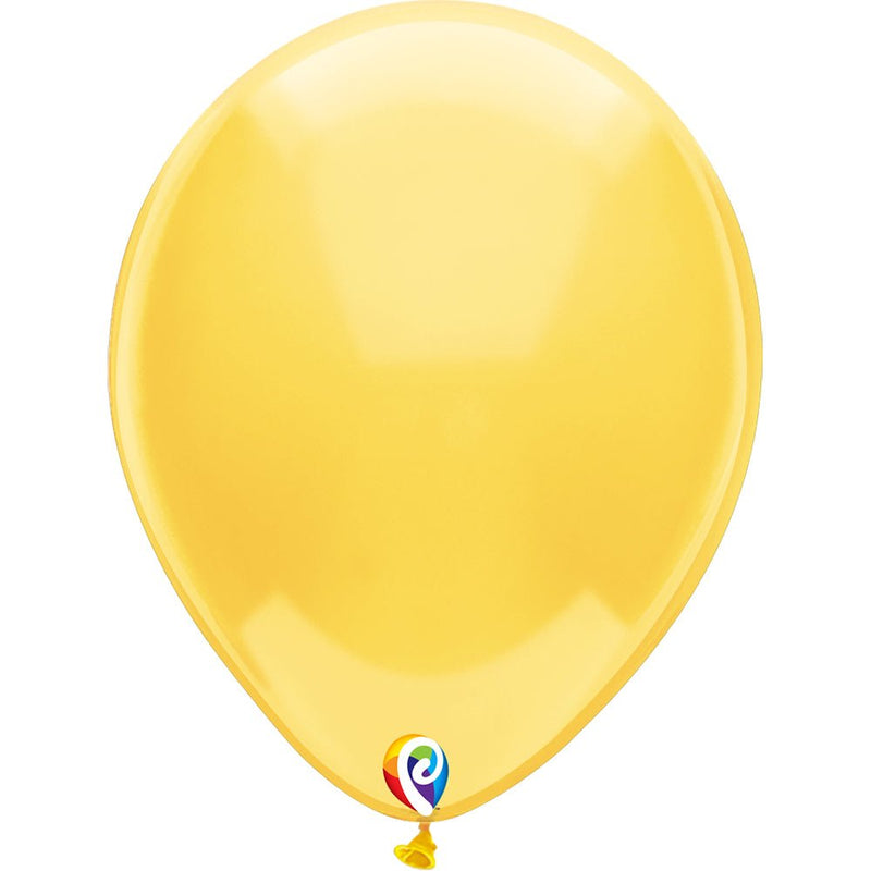 Latex Balloons Funsational Crystal Yellow