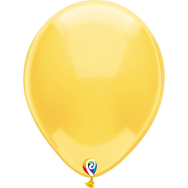 Latex Balloons Funsational Crystal Yellow