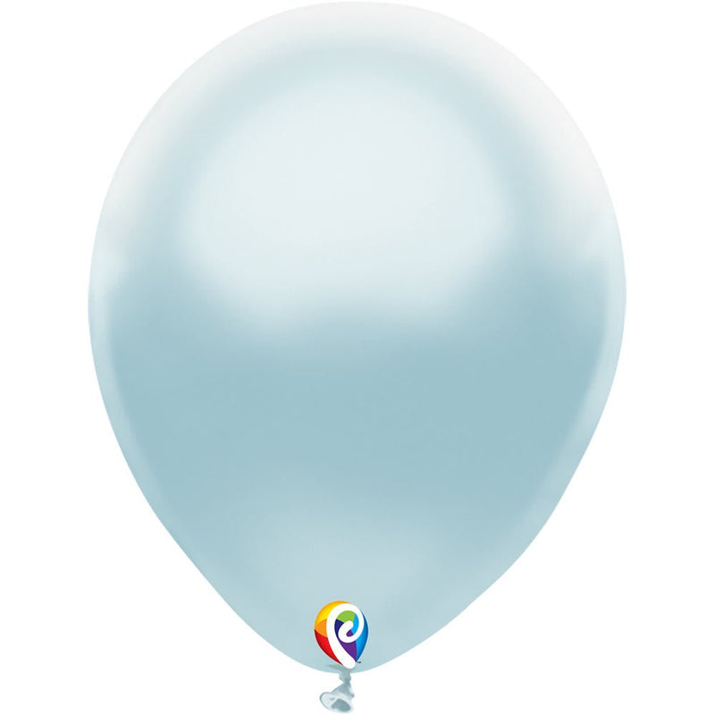 Latex Balloons 12 Inch Pearl Baby Blue