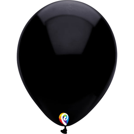 Latex Balloons Funsational Pearl Black