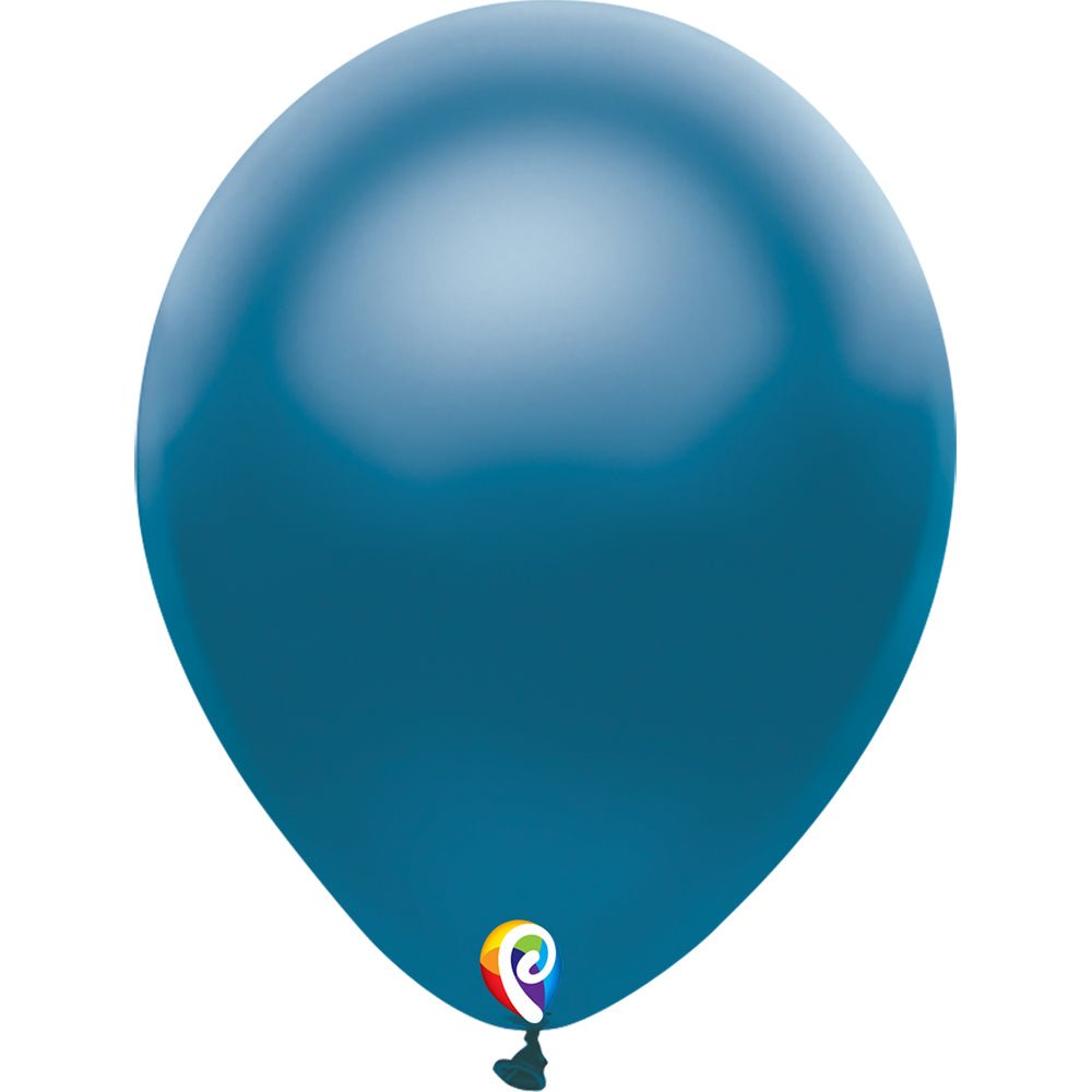 Latex Balloons Pearl Blue