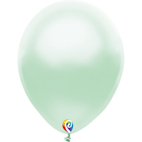 Latex Balloons Funsational Pearl Mint Green