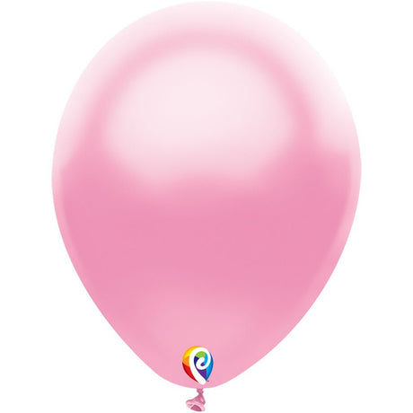Pearl Pink Latex Balloons