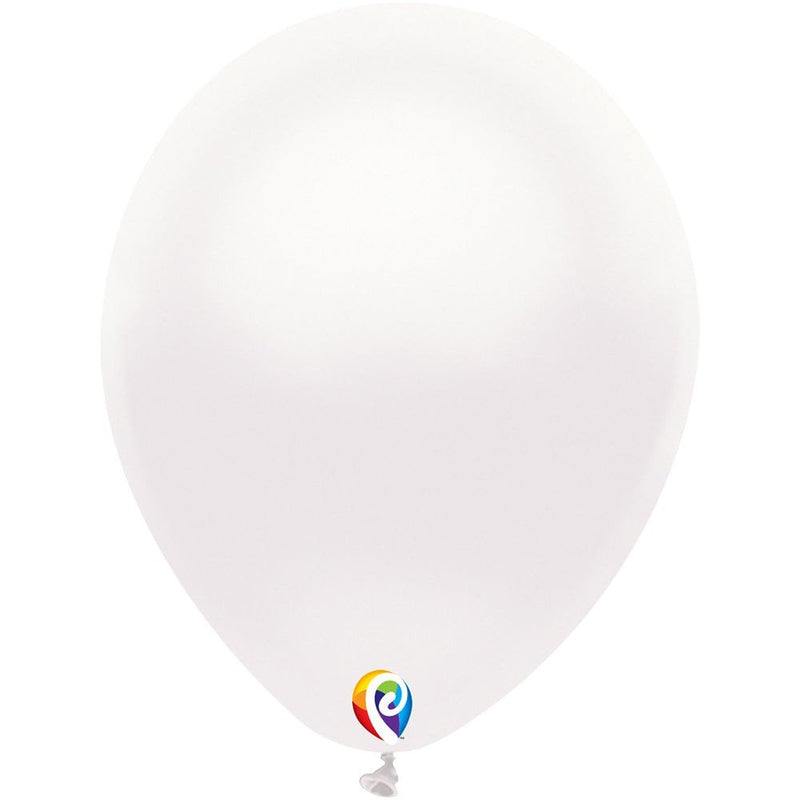 Latex Balloons Pearl White