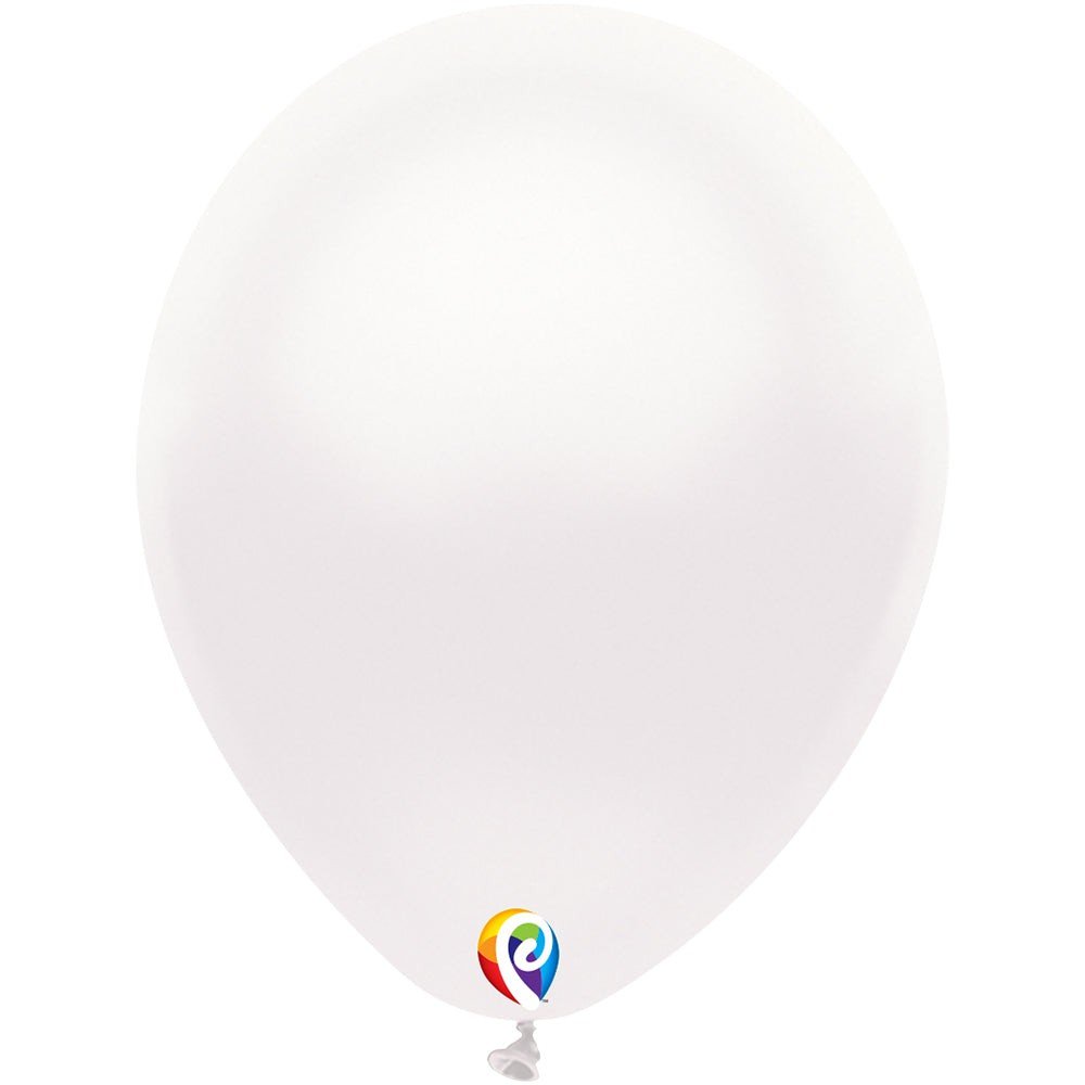 Latex Balloons Pearl White