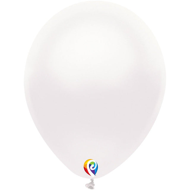 Latex Balloons Pearl White