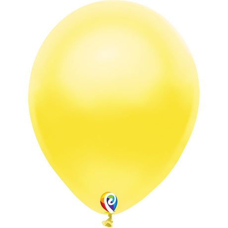 Latex Balloons Funsational Pearl Yellow