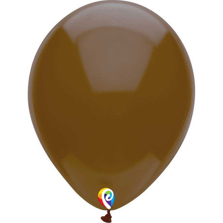 Latex Balloons 12 Inch Vintage Mocha