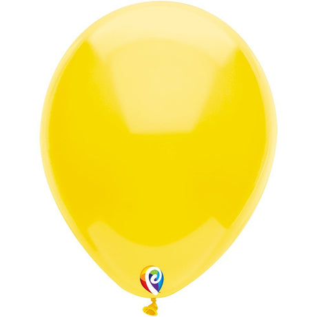 Latex Balloons Yellow 12 Inch