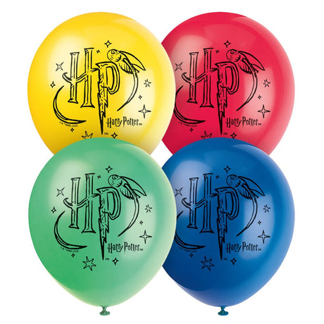 Harry Potter Latex Balloons 12 Inch 8 Pack