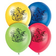 Justice League Latex Balloons 12 Inch 8 Pack