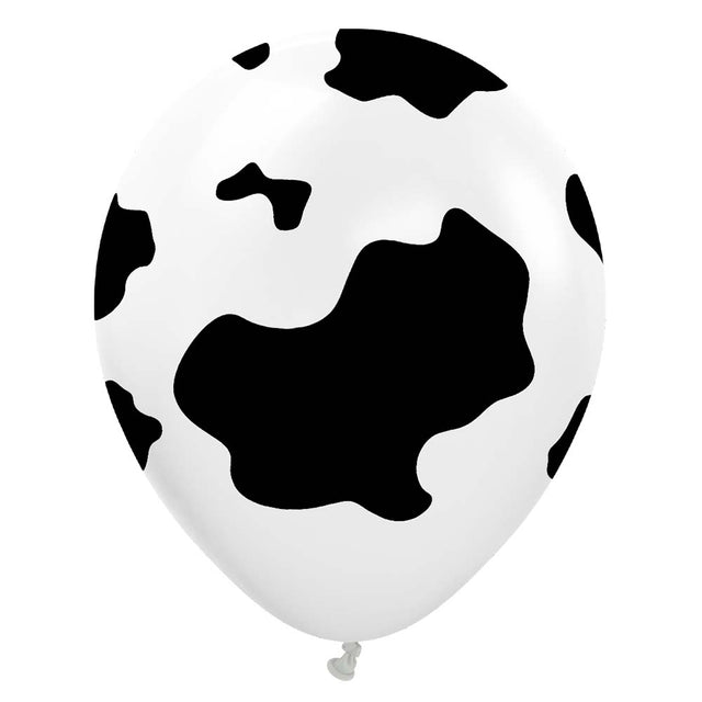 Latex Balloons 12 Inch Country Cow
