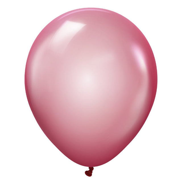 Latex Balloons 12 Inch Kalisan Crystal Burgundy