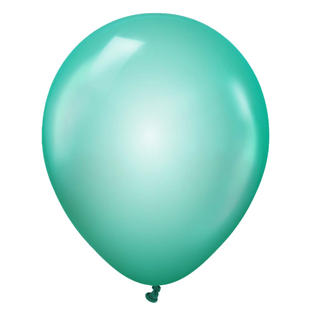 Latex Balloons 12 Inch Kalisan Crystal Green