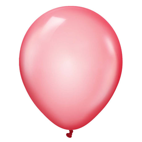 Latex Balloons 12 Inch Kalisan Crystal Red