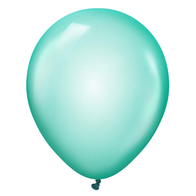 Latex Balloons Kalisan Crystal Turquoise 12 Inch