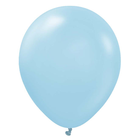Latex Balloons 12 Inch Kalisan Macaron Blue