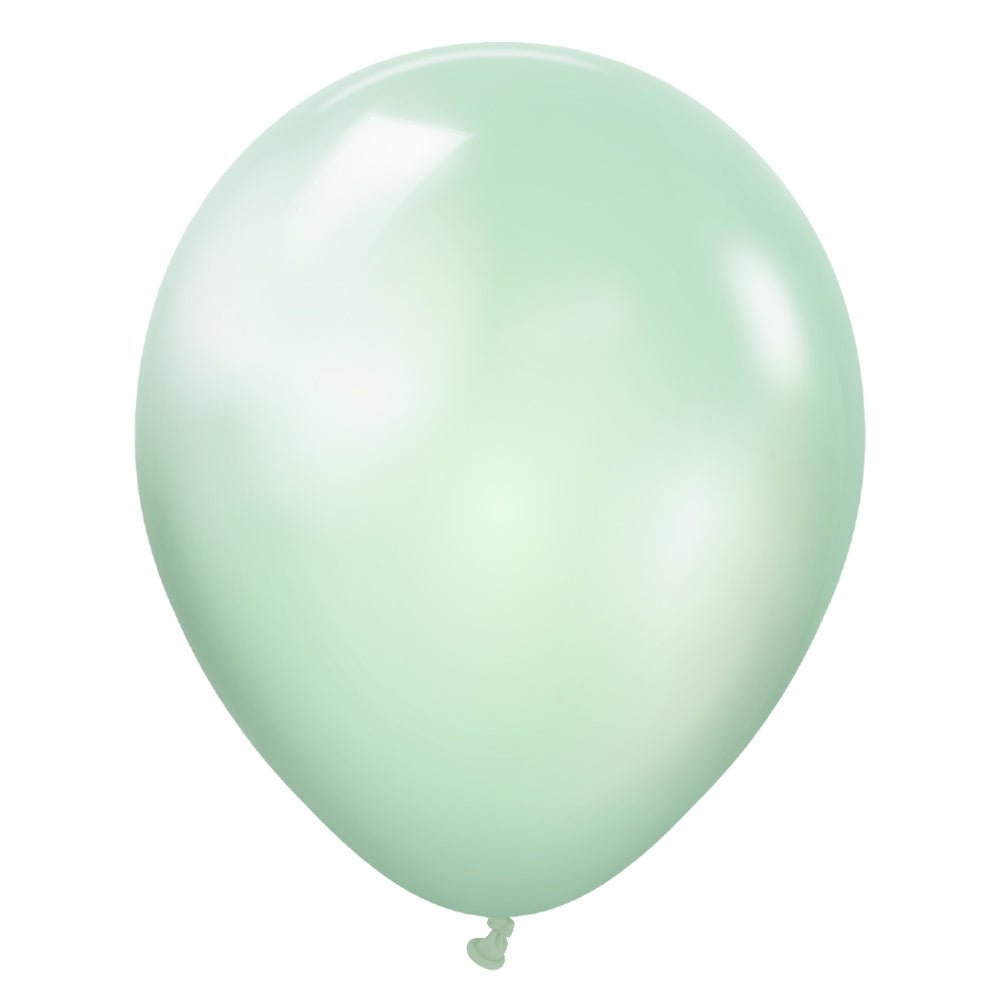 Latex Balloons Kalisan Metallic Pearl Green