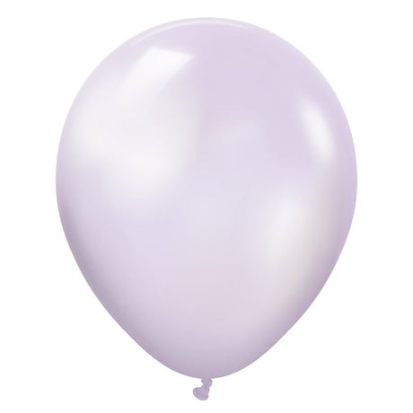 Latex Balloons Kalisan Metallic Pearl Lilac