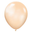 Latex Balloons Kalisan Metallic Pearl Salmon