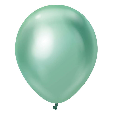 Latex Balloons Kids Mirror Green
